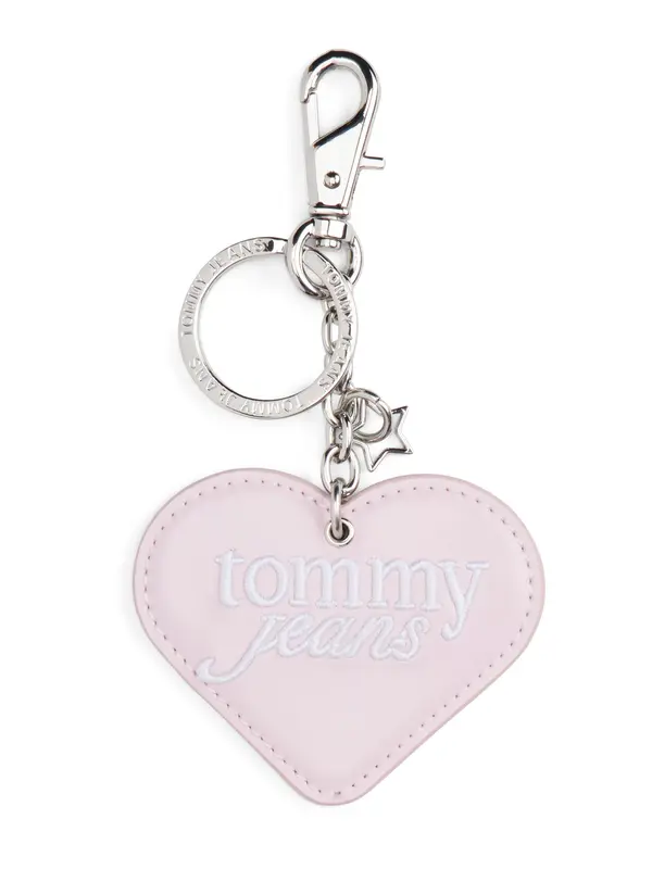 Tommy Jeans Tommy Jeans Privjesak za ključeve  rosé / srebro / bijela