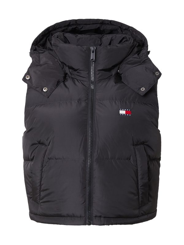 Tommy Jeans Tommy Jeans Prsluk 'ALASKA'  tamno crvena / crna / bijela