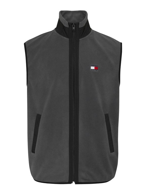 Tommy Jeans Tommy Jeans Prsluk  antracit siva / crna