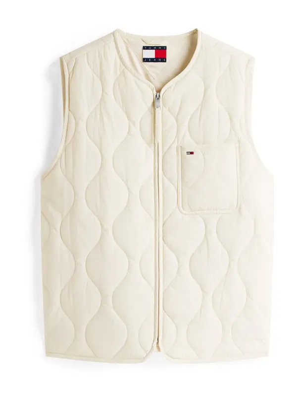 Tommy Jeans Tommy Jeans Prsluk  boja pijeska