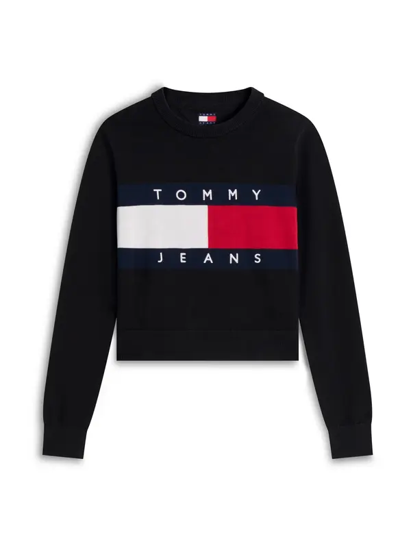 Tommy Jeans Tommy Jeans Pulover  mornarsko plava / crvena / crna / bijela