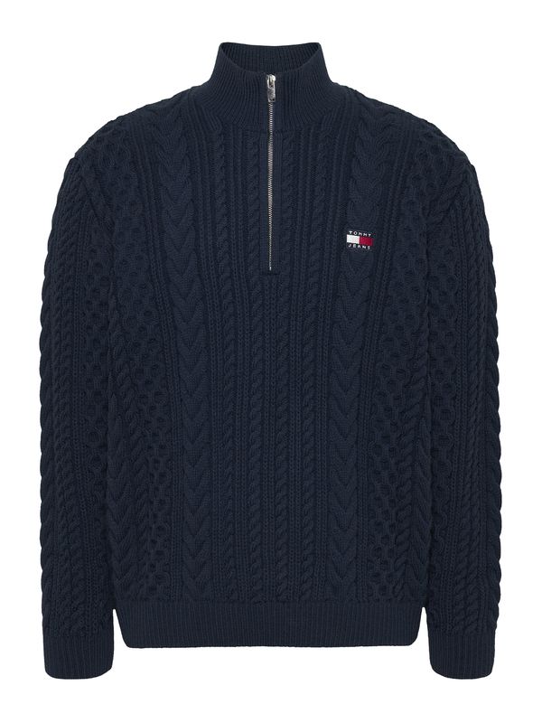 Tommy Jeans Tommy Jeans Pulover  morsko plava