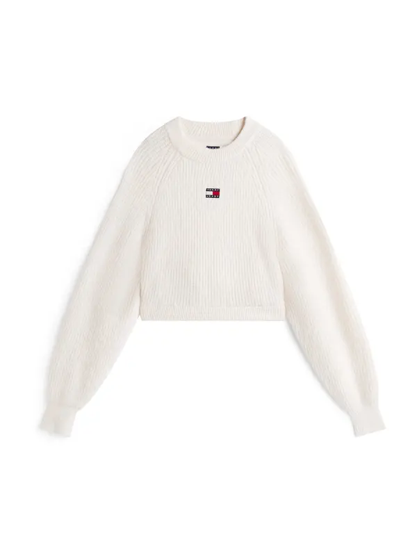 Tommy Jeans Tommy Jeans Pulover  morsko plava / crvena / bijela