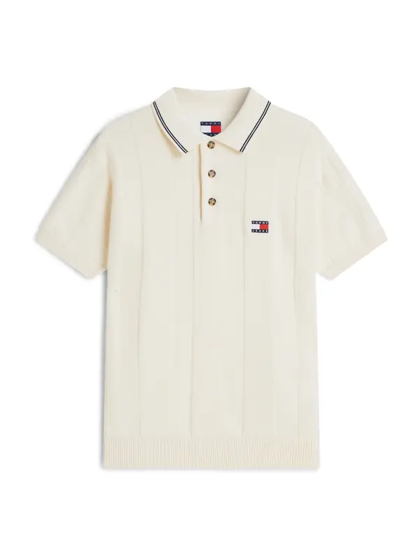 Tommy Jeans Tommy Jeans Pulover 'Regular Fit Textured'  bež