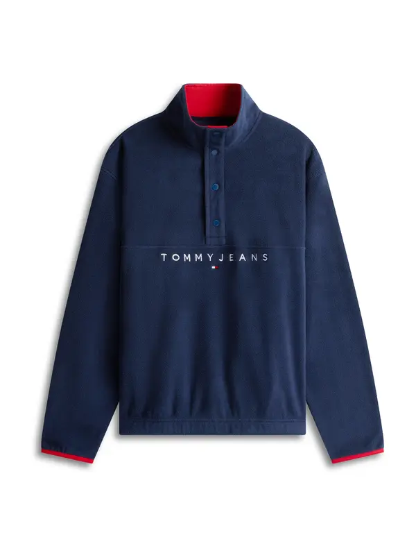 Tommy Jeans Tommy Jeans Pulover  tamno plava / crvena / bijela