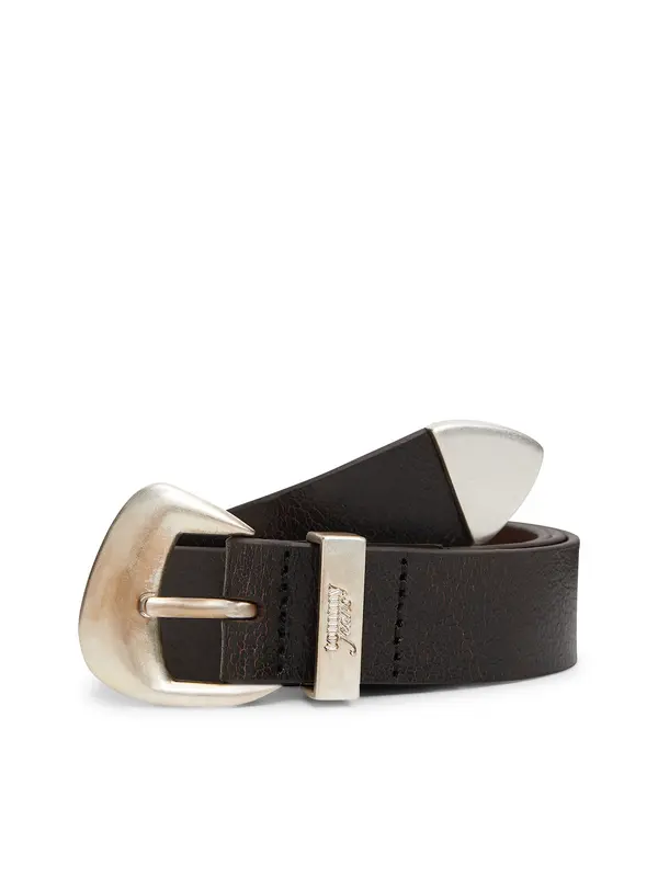 Tommy Jeans Tommy Jeans Remen 'SEASONAL'  crna