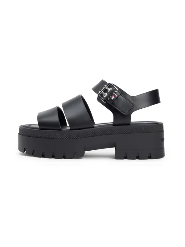 Tommy Jeans Tommy Jeans Sandale  crna
