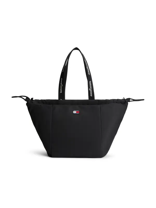 Tommy Jeans Tommy Jeans Shopper torba 'ESS DAILY'  crna