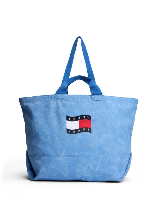 Tommy Jeans Tommy Jeans Shopper torba  plavi traper / crvena / crna / bijela