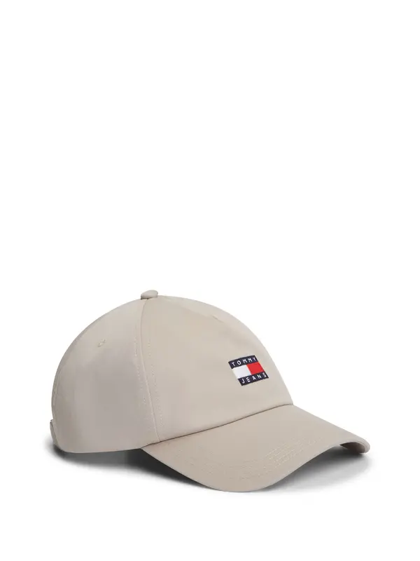 Tommy Jeans Tommy Jeans Šilterica 'HERITAGE'  sivkasto bež / mornarsko plava / crvena / bijela