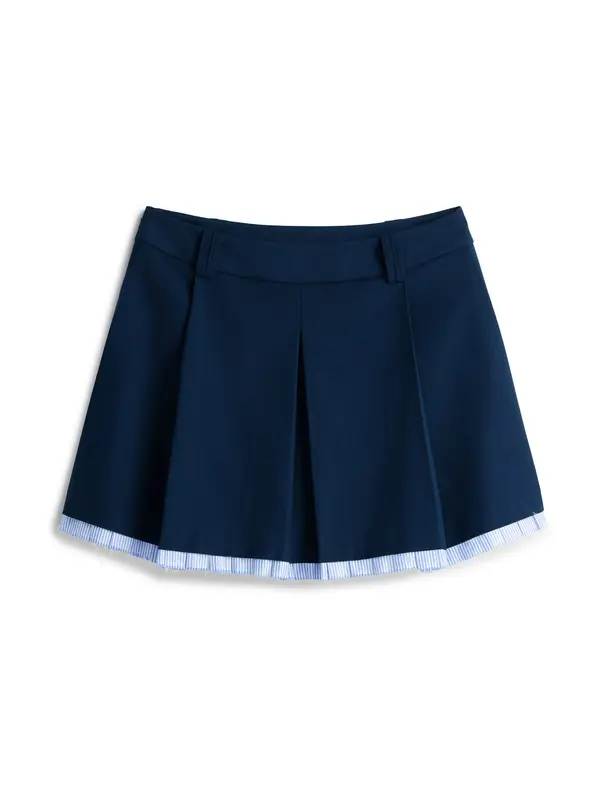 Tommy Jeans Tommy Jeans Suknja  svijetloplava / tamno plava / bijela