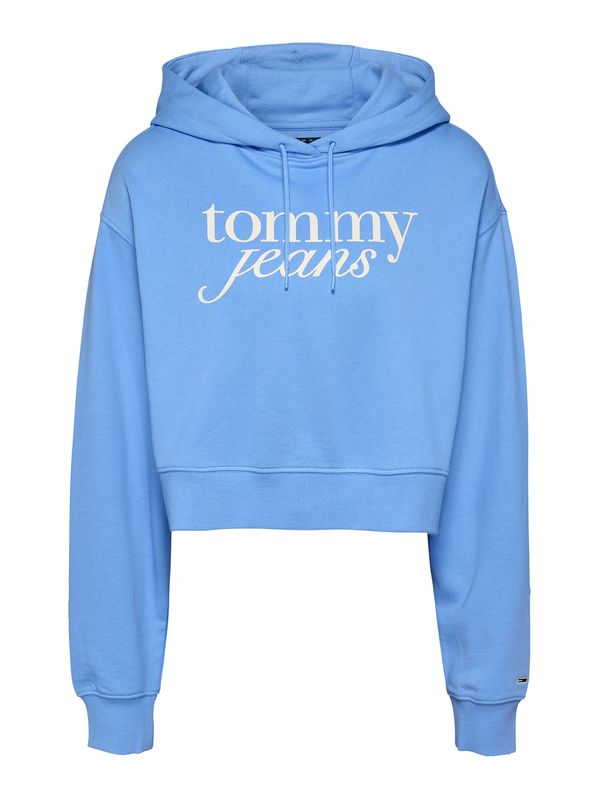 Tommy Jeans Tommy Jeans Sweater majica  azur / bijela