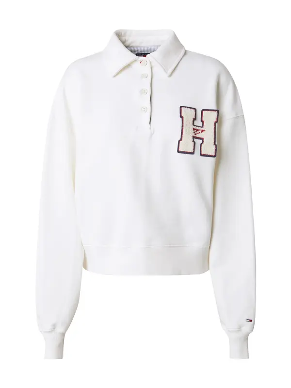 Tommy Jeans Tommy Jeans Sweater majica  bež / boja pijeska / mornarsko plava / crvena