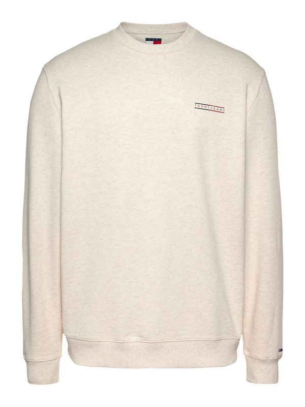 Tommy Jeans Tommy Jeans Sweater majica  bež melange