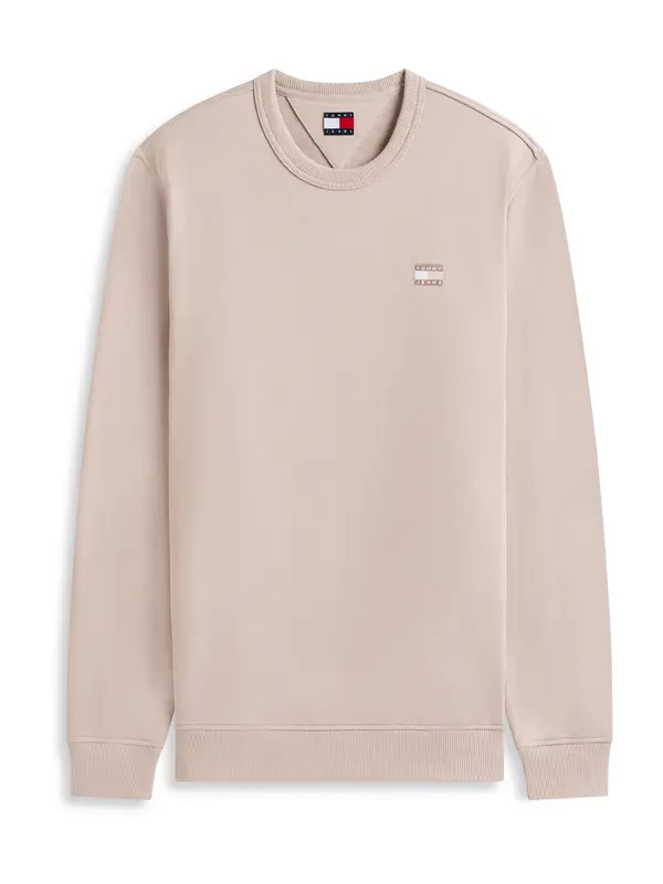 Tommy Jeans Tommy Jeans Sweater majica  bež siva