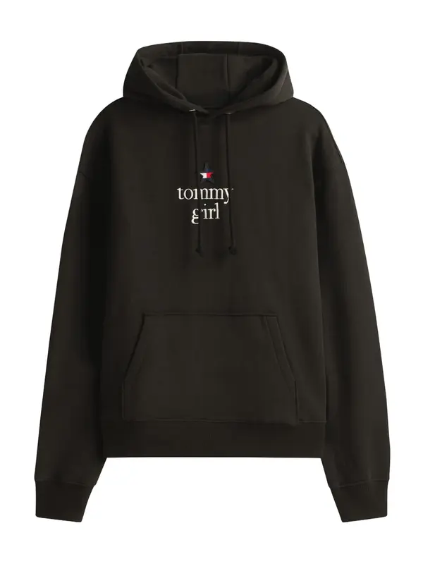 Tommy Jeans Tommy Jeans Sweater majica  crna / bijela
