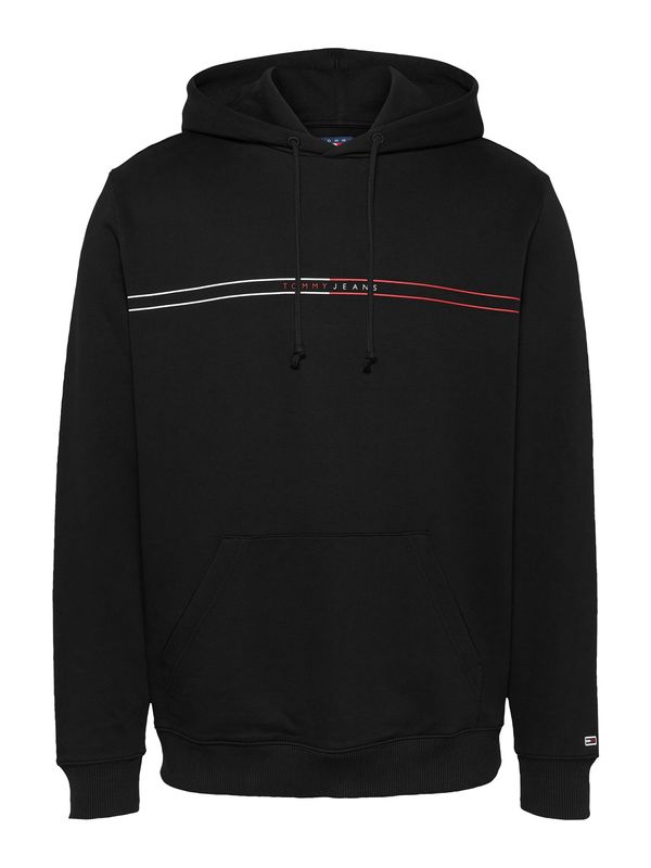 Tommy Jeans Tommy Jeans Sweater majica  crvena / crna / bijela