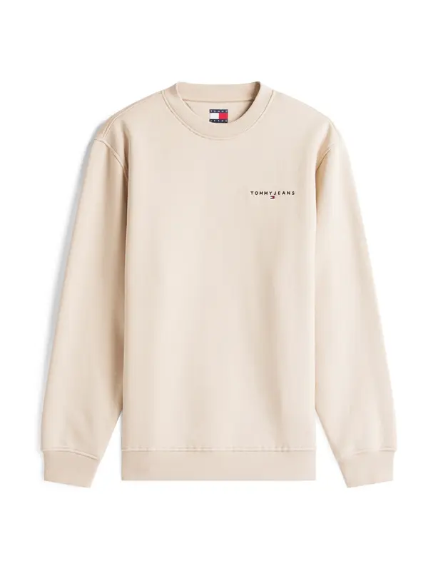 Tommy Jeans Tommy Jeans Sweater majica  ecru/prljavo bijela / mornarsko plava / crvena / bijela