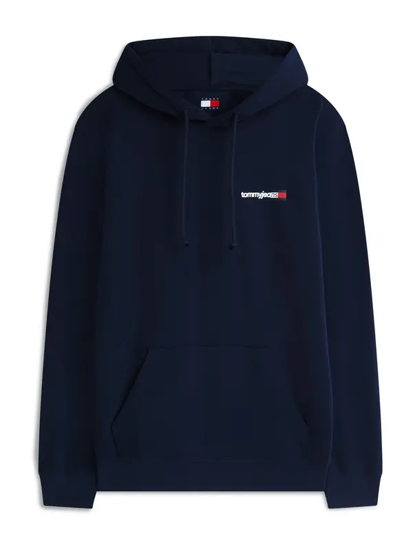 Tommy Jeans Tommy Jeans Sweater majica 'ENTRY DNA'  mornarsko plava / svijetlo crvena / bijela