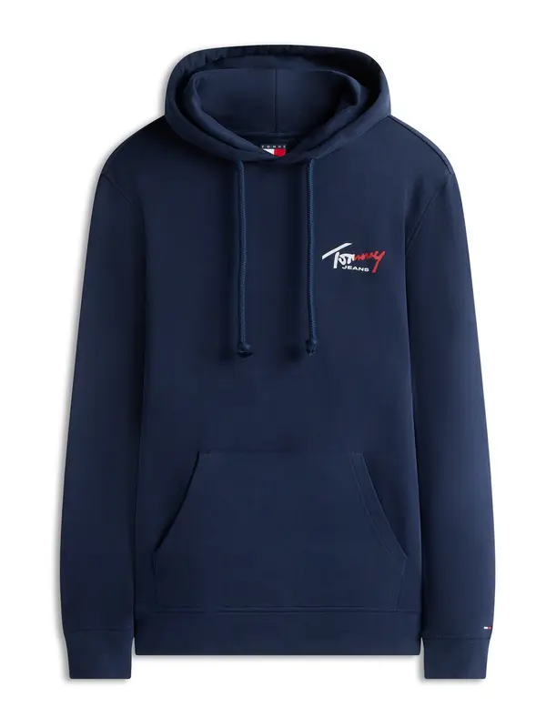 Tommy Jeans Tommy Jeans Sweater majica 'ENTRY'  mornarsko plava / crvena / bijela