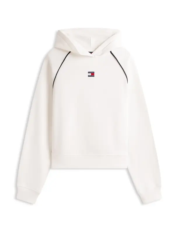 Tommy Jeans Tommy Jeans Sweater majica  klasično crvena / crna / bijela