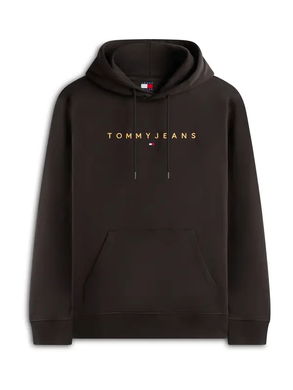 Tommy Jeans Tommy Jeans Sweater majica  limun / crna