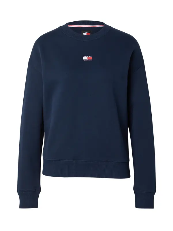 Tommy Jeans Tommy Jeans Sweater majica  mornarsko plava / crvena / bijela