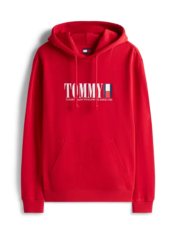 Tommy Jeans Tommy Jeans Sweater majica  mornarsko plava / crvena / bijela