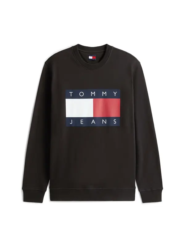 Tommy Jeans Tommy Jeans Sweater majica  mornarsko plava / crvena / crna / bijela