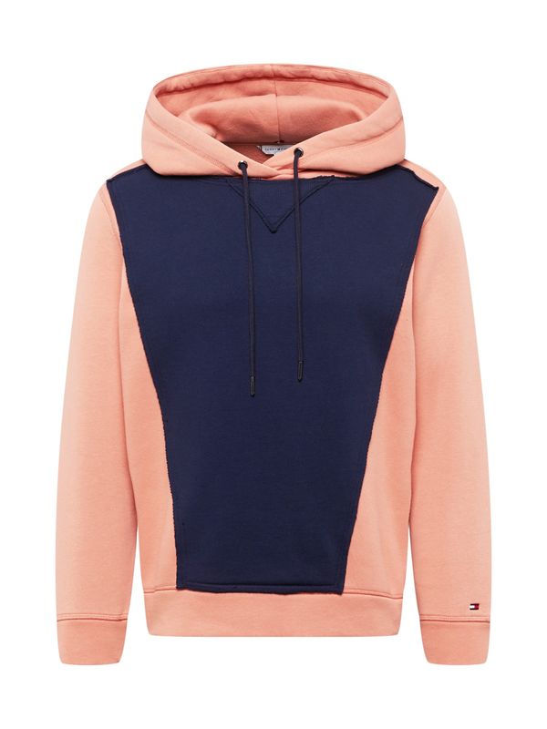 Tommy Jeans Tommy Jeans Sweater majica  mornarsko plava / prljavo roza / crvena / bijela