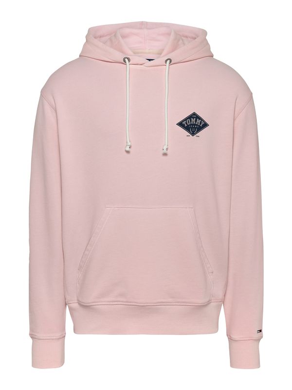 Tommy Jeans Tommy Jeans Sweater majica  morsko plava / prljavo roza