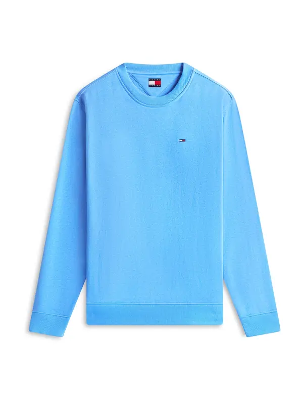 Tommy Jeans Tommy Jeans Sweater majica  nebesko plava
