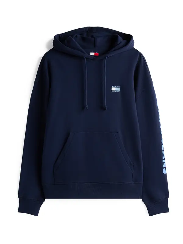 Tommy Jeans Tommy Jeans Sweater majica 'New Classics'  svijetloplava / tamno plava