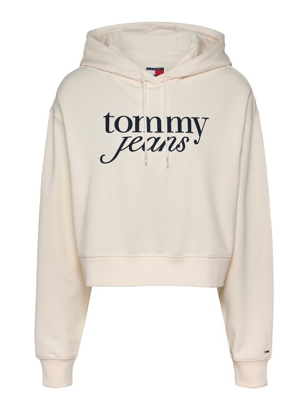 Tommy Jeans Tommy Jeans Sweater majica  noćno plava / vuneno bijela