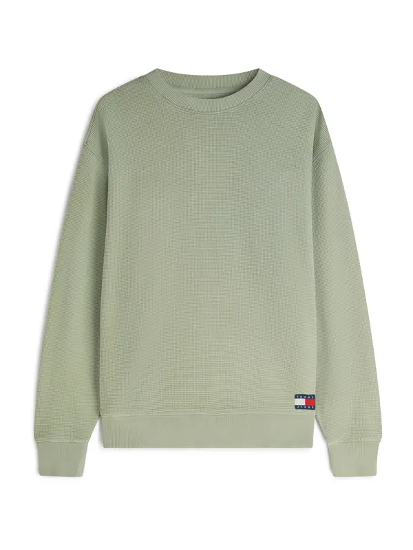 Tommy Jeans Tommy Jeans Sweater majica  pastelno zelena