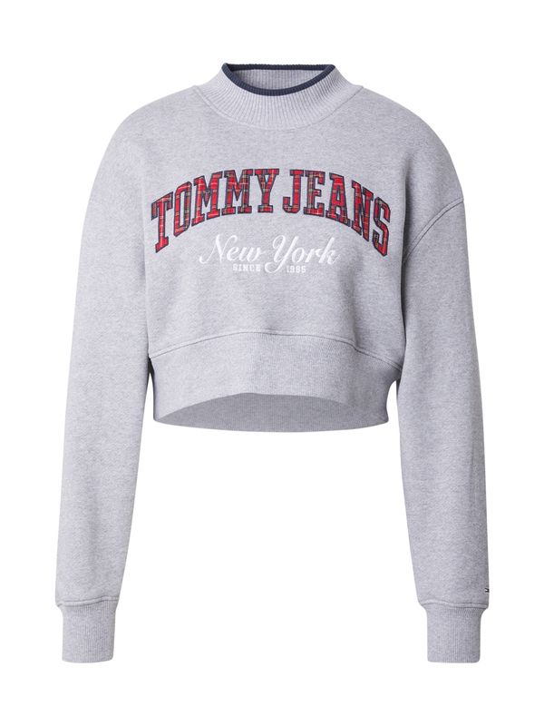 Tommy Jeans Tommy Jeans Sweater majica  siva