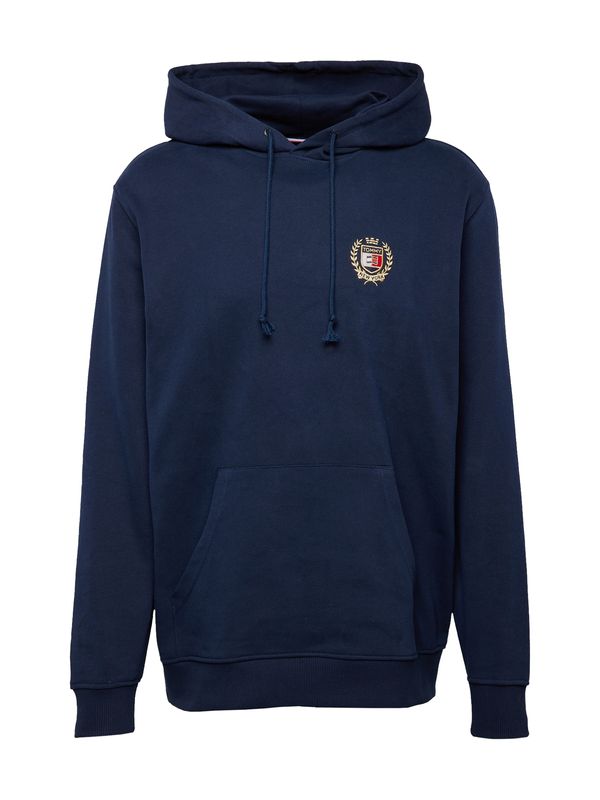 Tommy Jeans Tommy Jeans Sweater majica  sivkasto bež / tamno plava / crvena / bijela