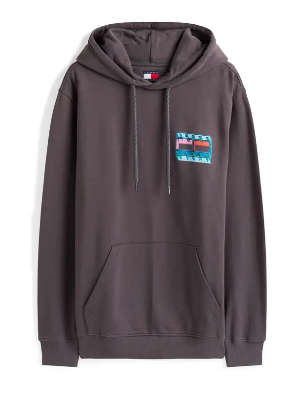 Tommy Jeans Tommy Jeans Sweater majica  svijetloplava / roza / crvena / crna
