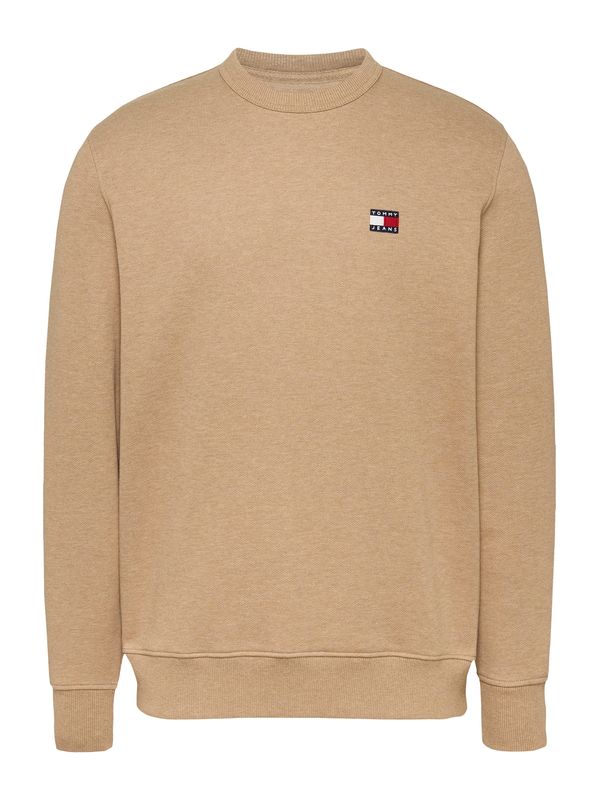Tommy Jeans Tommy Jeans Sweater majica 'TJM REG BADGE CREW EXT'  smeđa