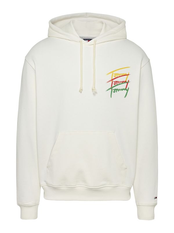 Tommy Jeans Tommy Jeans Sweater majica  žuta / zelena / crvena / bijela