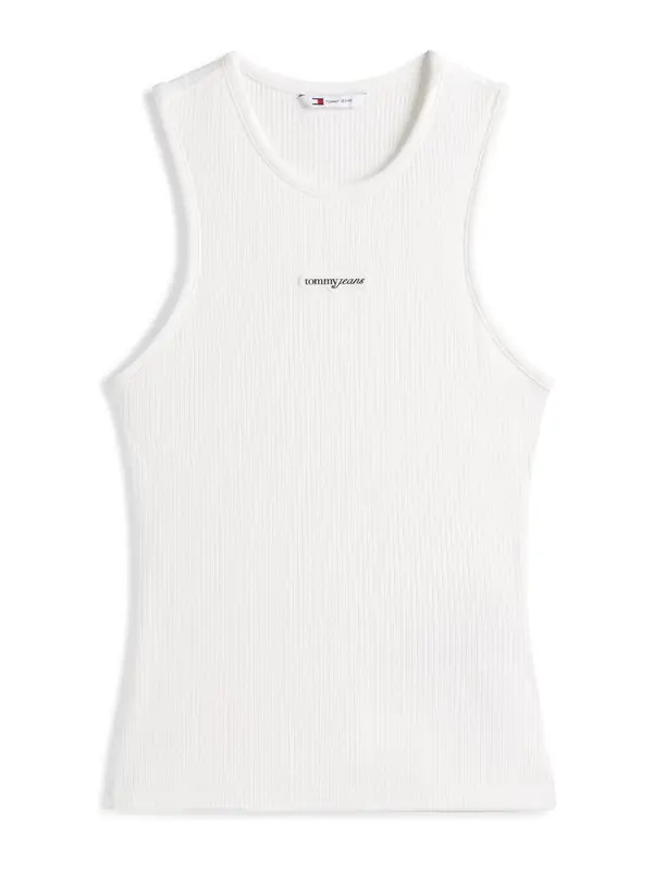 Tommy Jeans Tommy Jeans Top  crna / bijela