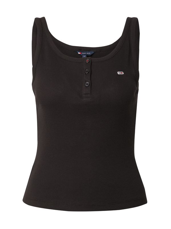 Tommy Jeans Tommy Jeans Top  crvena / crna / bijela