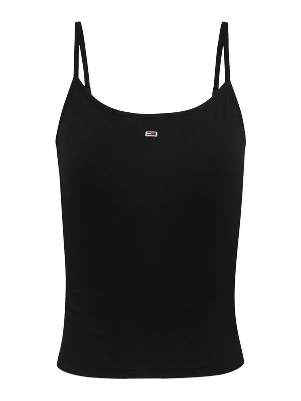 Tommy Jeans Tommy Jeans Top 'Essential'  crna