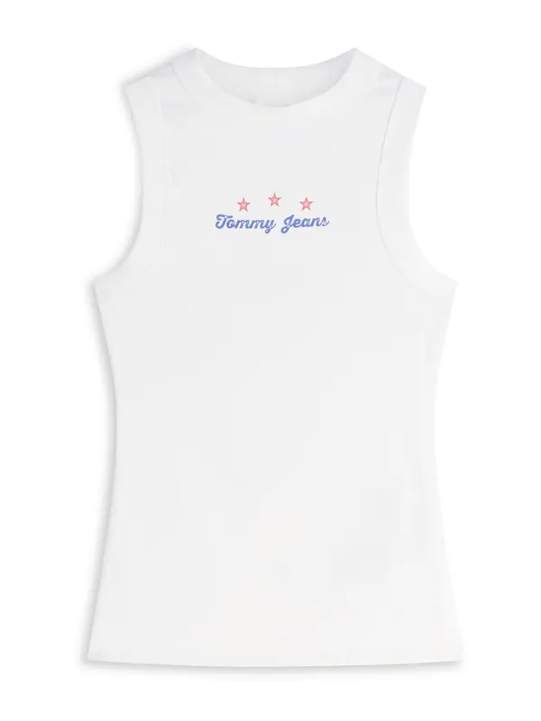 Tommy Jeans Tommy Jeans Top  kraljevsko plava / lubenica roza / bijela