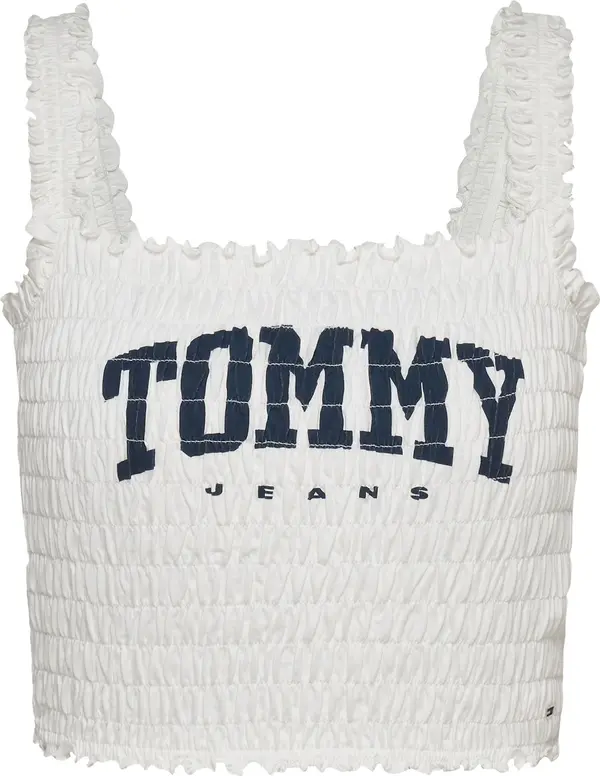 Tommy Jeans Tommy Jeans Top  mornarsko plava / bijela