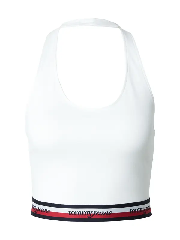 Tommy Jeans Tommy Jeans Top  mornarsko plava / rubin crvena / bijela