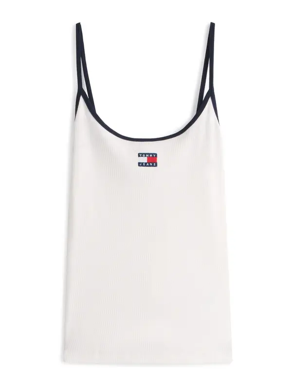 Tommy Jeans Tommy Jeans Top  morsko plava / bijela