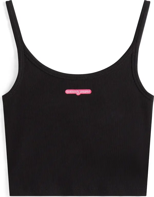 Tommy Jeans Tommy Jeans Top  svijetloroza / crna