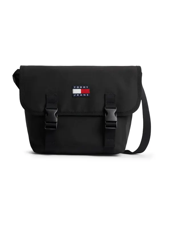 Tommy Jeans Tommy Jeans Torba preko ramena 'ESS DAILY'  crna