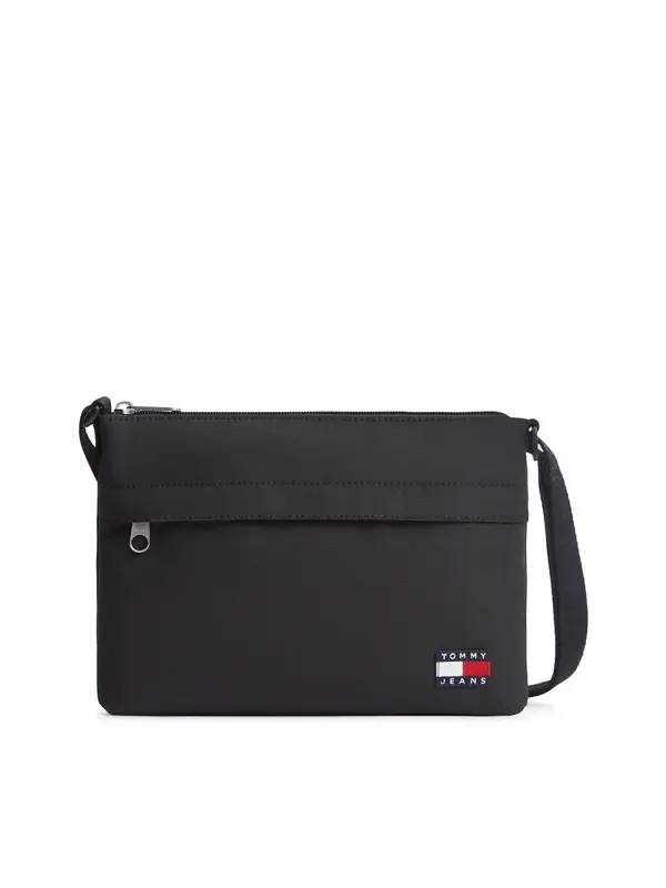 Tommy Jeans Tommy Jeans Torba preko ramena 'ESS'  trešnja crvena / crna / bijela